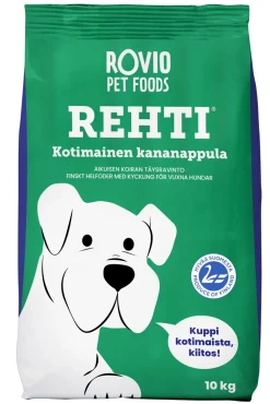 REHTI KOIRAN TÄYSRAVINTO KANA AIKUINEN 10 KG