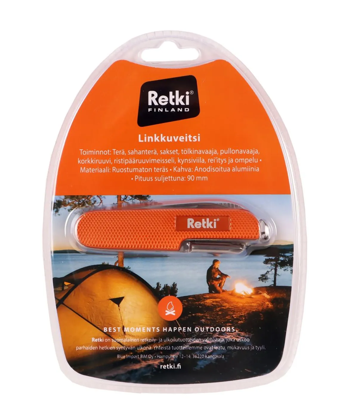 RETKI LINKKUVEITSI ALUMIINIKAHVALLA