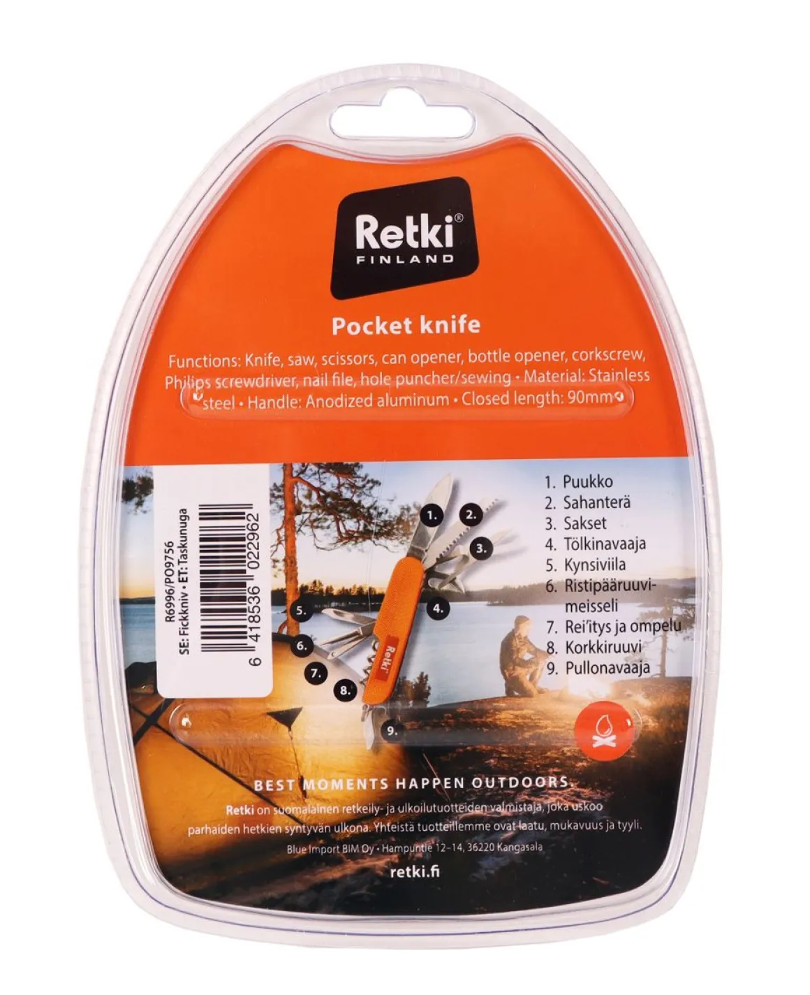 RETKI LINKKUVEITSI ALUMIINIKAHVALLA