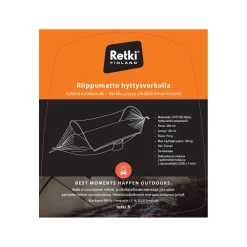RETKI RIIPPUMATTO HYTTYSVERKOLLA KOTELOMALLI