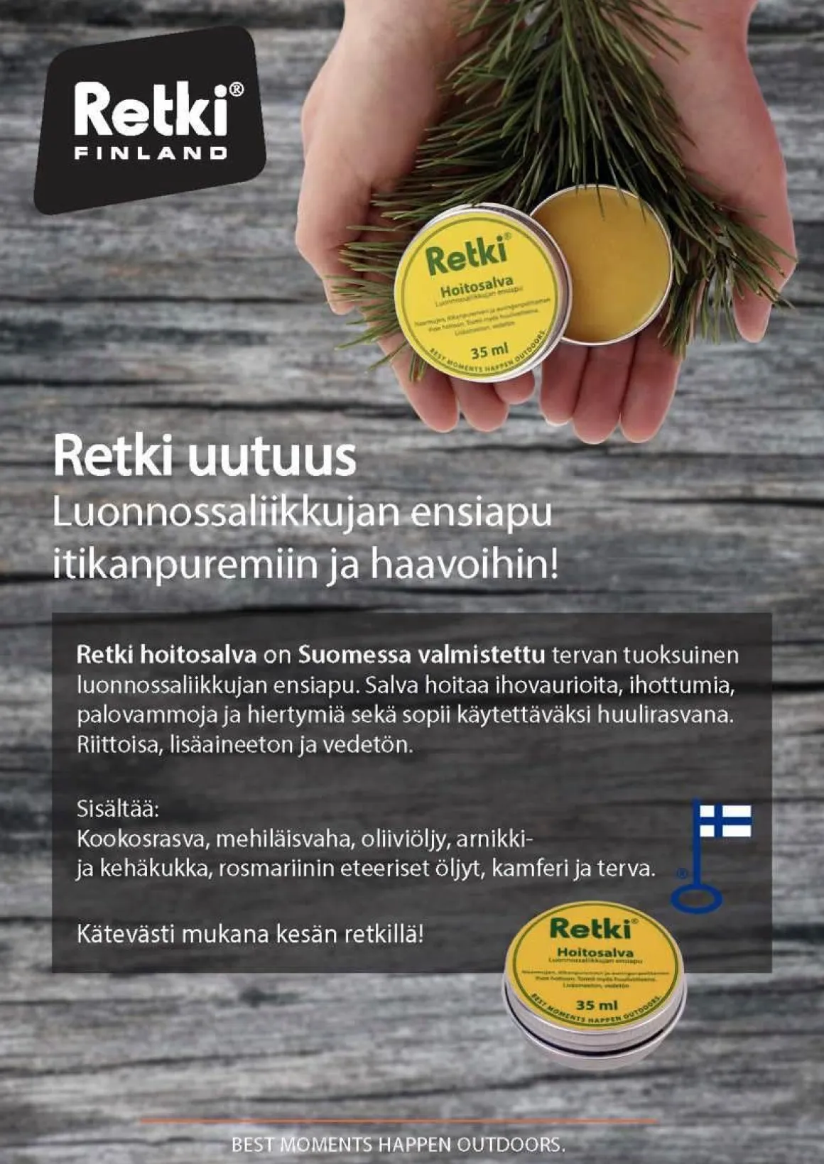 RETKI HOITOSALVA 35 ML