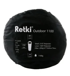 RETKI OUTDOOR 1100 KUITUPUSSI