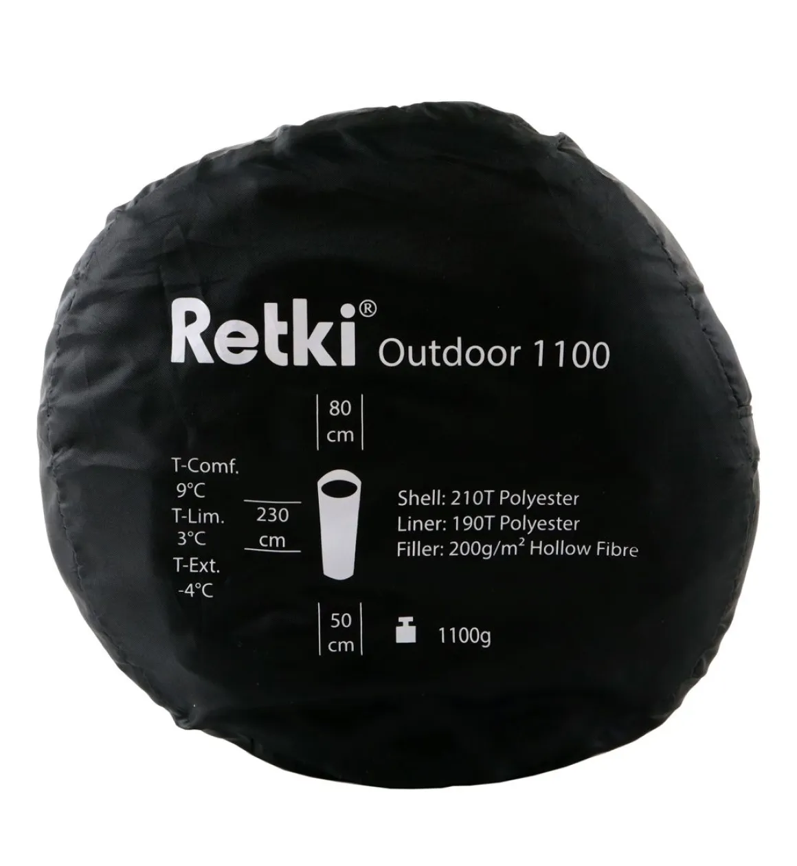 RETKI OUTDOOR 1100 KUITUPUSSI