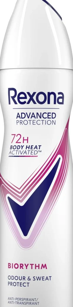REXONA ADVANCED PROTECTION BIORYTHM SPRAY 150 ML