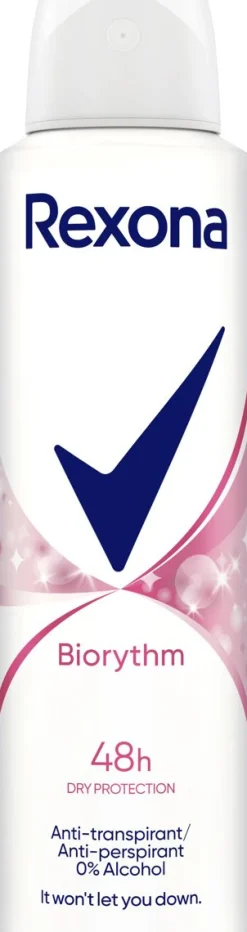 REXONA AP SPRAY BIORYTHM 150 ML
