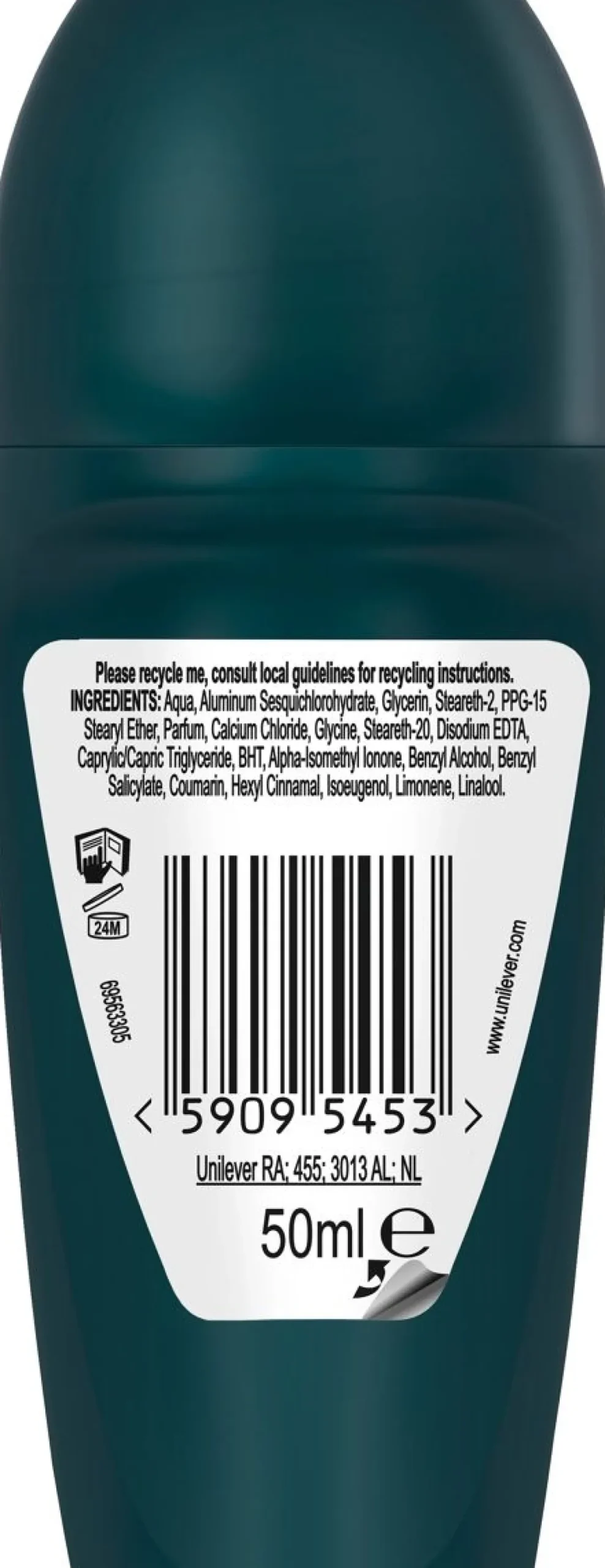 REXONA MEN ADVANCED PROTECTION INVISIBLE ICE ROLL-ON 50 ML