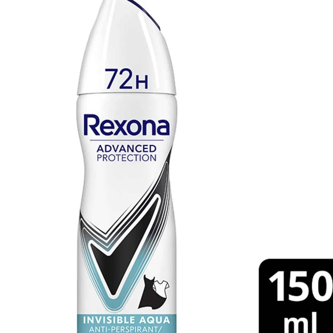 REXONA ADVANCED PROTECTION INVISIBLE AQUA SPRAY 150 ML