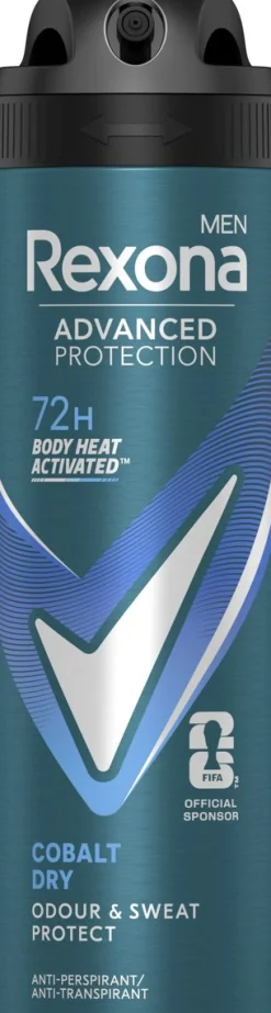 REXONA MEN ADVANCED PROTECTION COBALT DRY SPRAY 150 ML