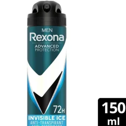 REXONA MEN ADVANCED PROTECTION ICE FRESH SPRAY 150 ML