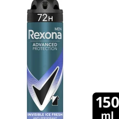 REXONA MEN ADVANCED PROTECTION ICE FRESH SPRAY 150 ML