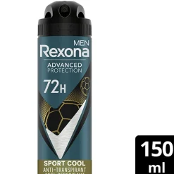 REXONA SPRAY MEN ADVANCED PROTECTION SPORT COOL 150 ML