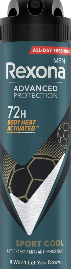REXONA SPRAY MEN ADVANCED PROTECTION SPORT COOL 150 ML