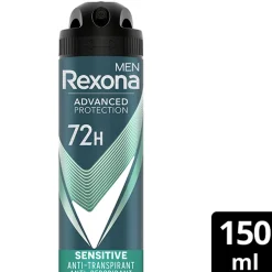 REXONA SPRAY MEN ADVANCED PROTECTION SENSITIVE SPRAY 150 ML