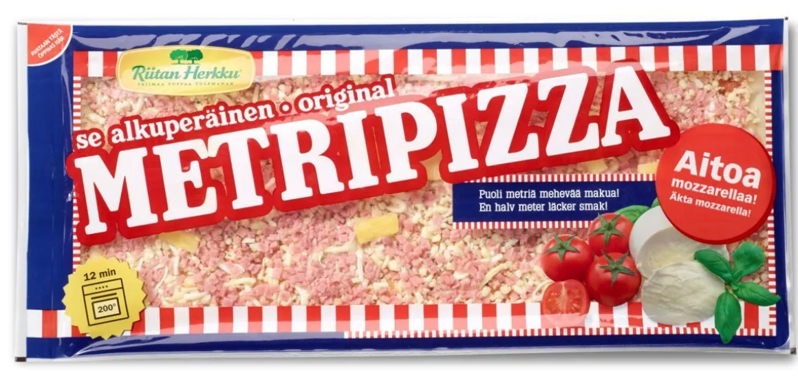 RIITAN HERKKU METRIPIZZA HÄRMÄLÄÄNEN 750 G