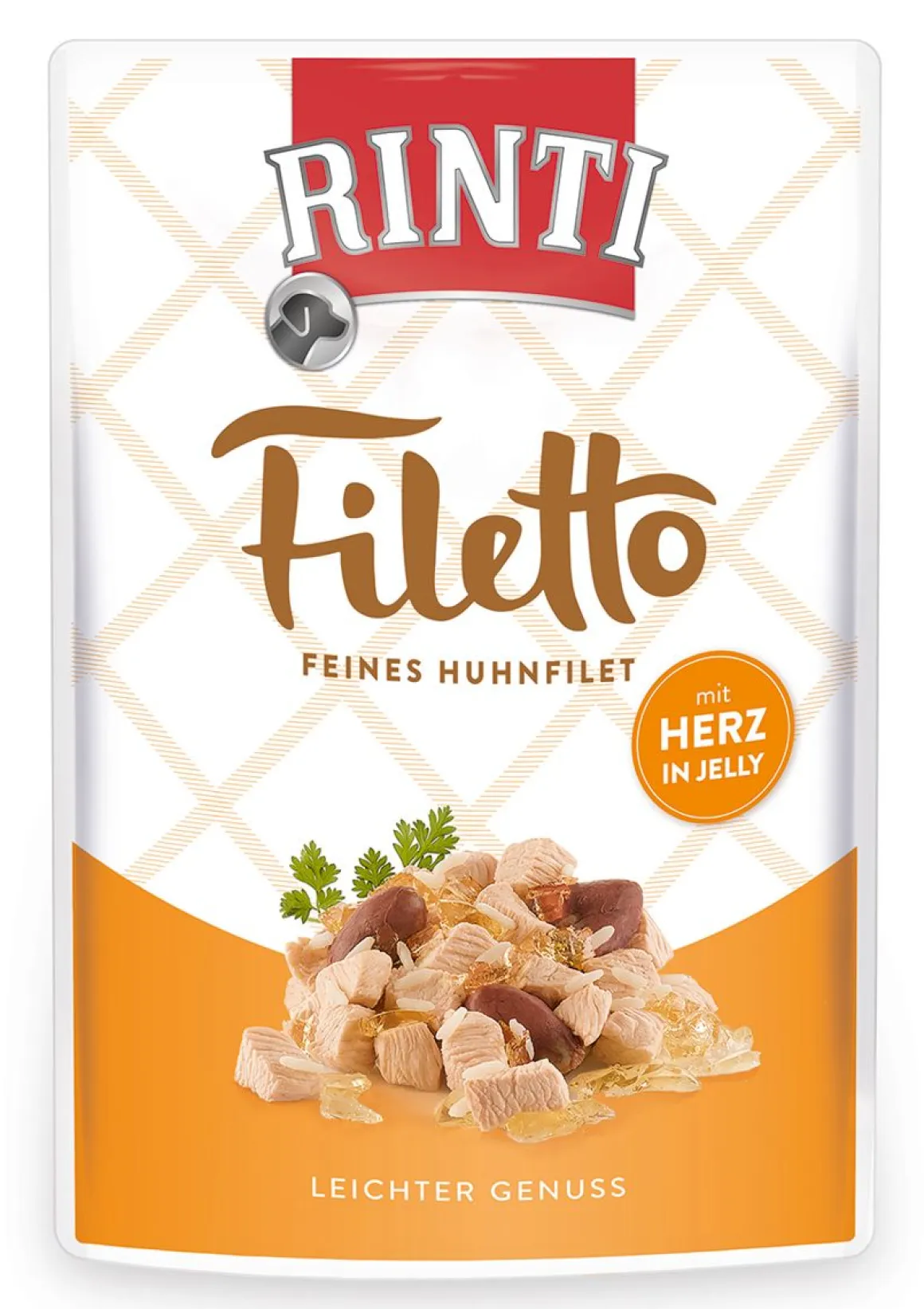 RINTI FILETTO KOIRAN ANNOSATERIA HYYTELÖSSÄ KANA & SYDÄN 100 G