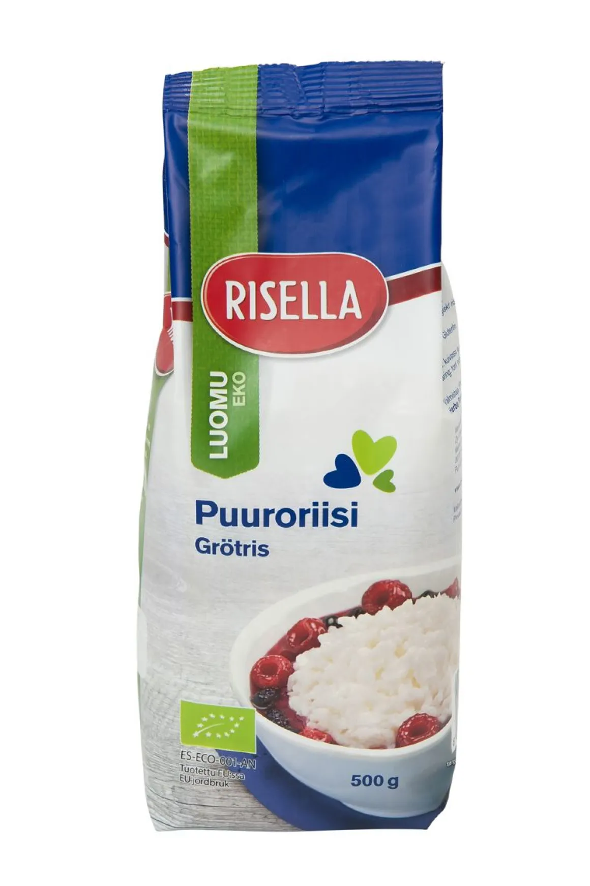 RISELLA PUURORIISI LUOMU 500 G