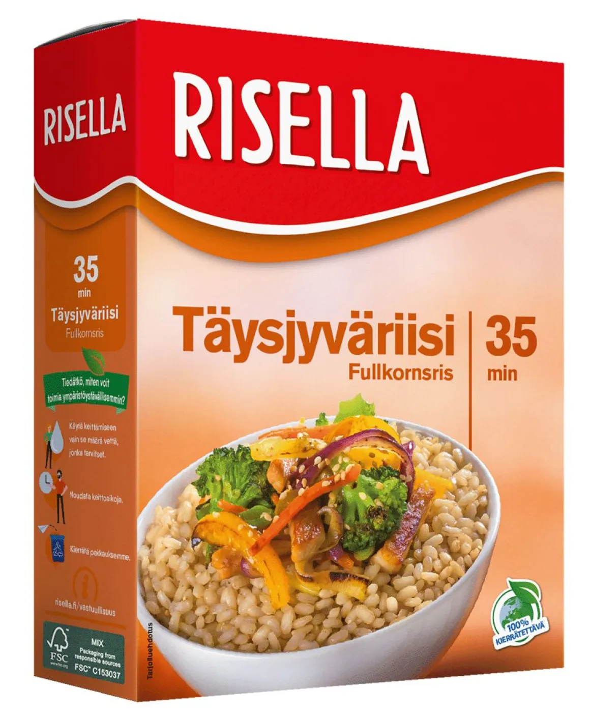 RISELLA TÄYSJYVÄRIISI 1 KG