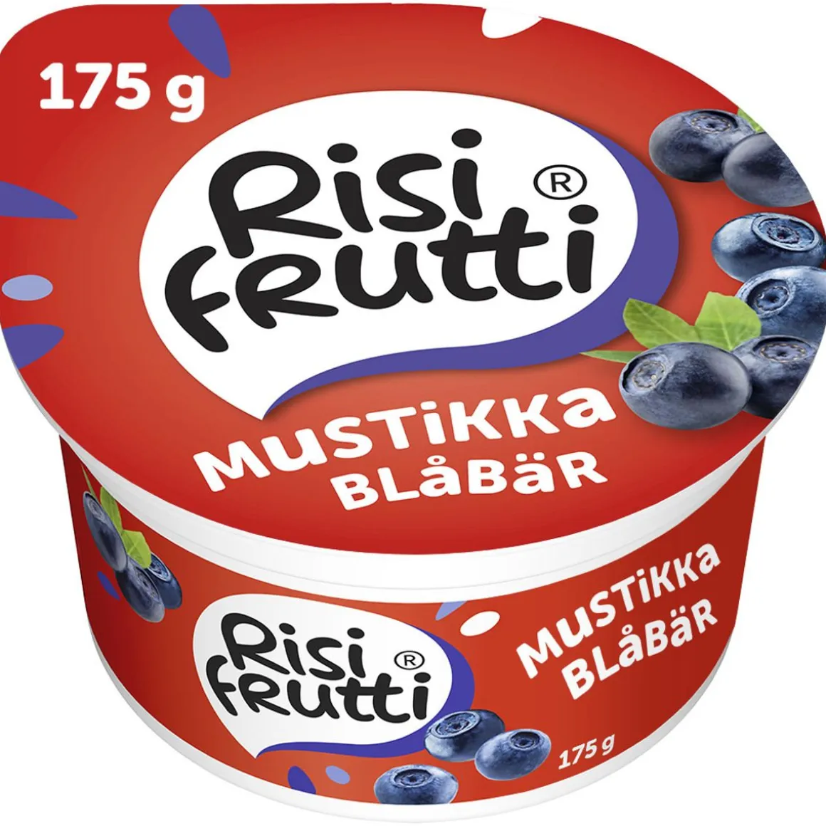 RISIFRUTTI MUSTIKKA 175 G