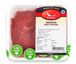 RÖNKÄ NAUDAN LUUTON KEITTOLIHAN. 500G