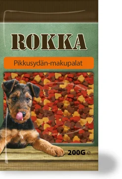 ROKKA PIKKUSYDÄN-MAKUPALAT  200 G