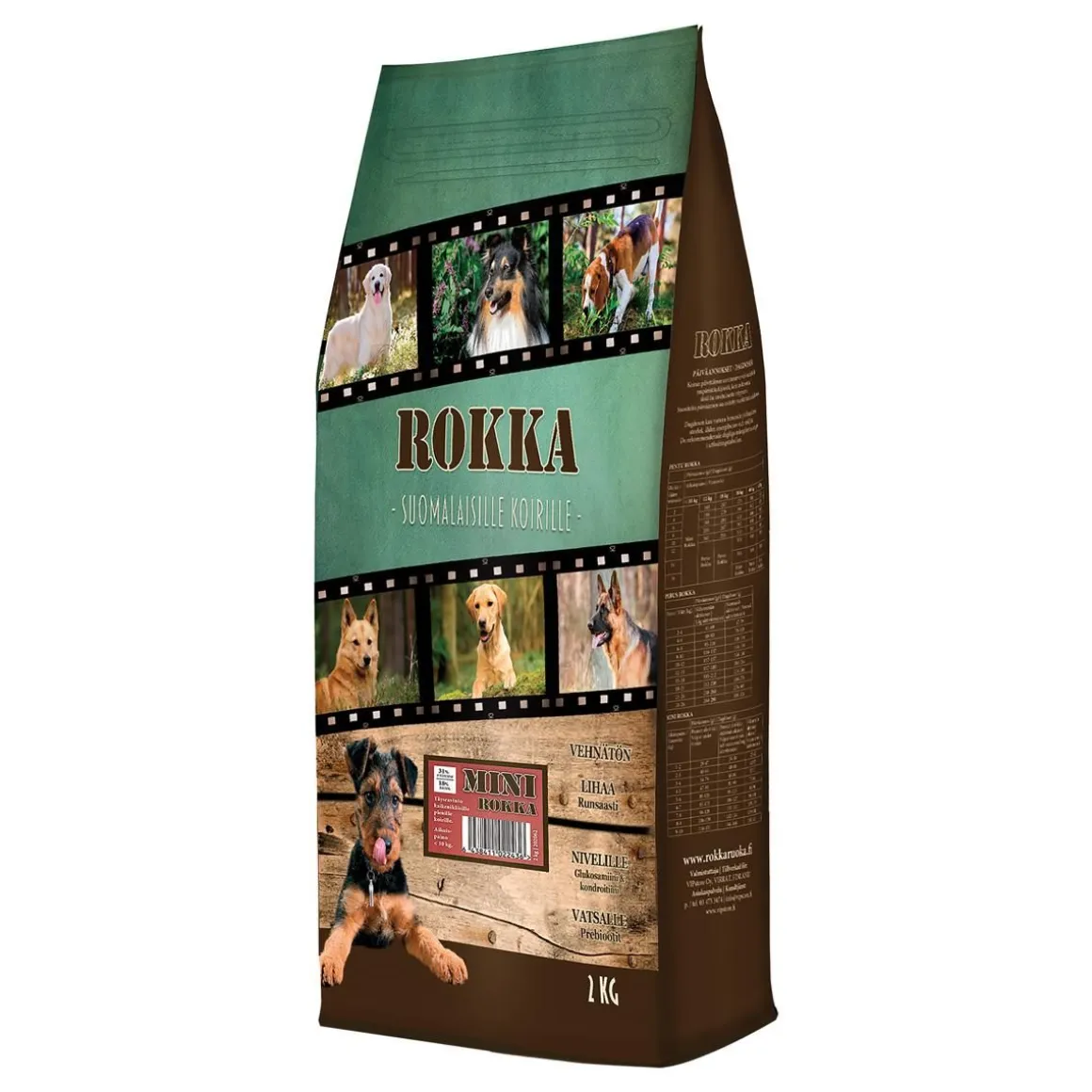 ROKKA KOIRAN TÄYSRAVINTO MINI 2 KG