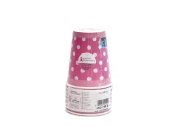 ROOSA NAUHA MUKI PILKUT 250ML/8 KPL PINKKI