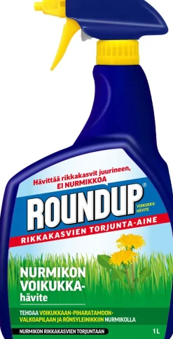 ROUNDUP NURMIKON VOIKUKKAHÄVITE1 L