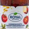 ROYAL AURINKOKUIVATTU TOMAATTI BASILIKAÖLJYSSÄ 200 G