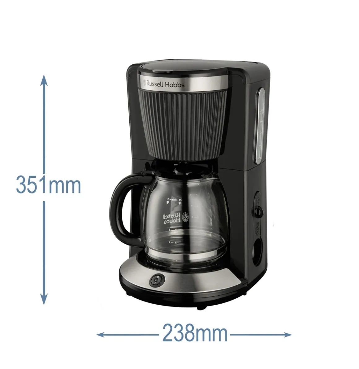RUSSELL HOBBS BRONTË BLACK KAHVINKEITIN