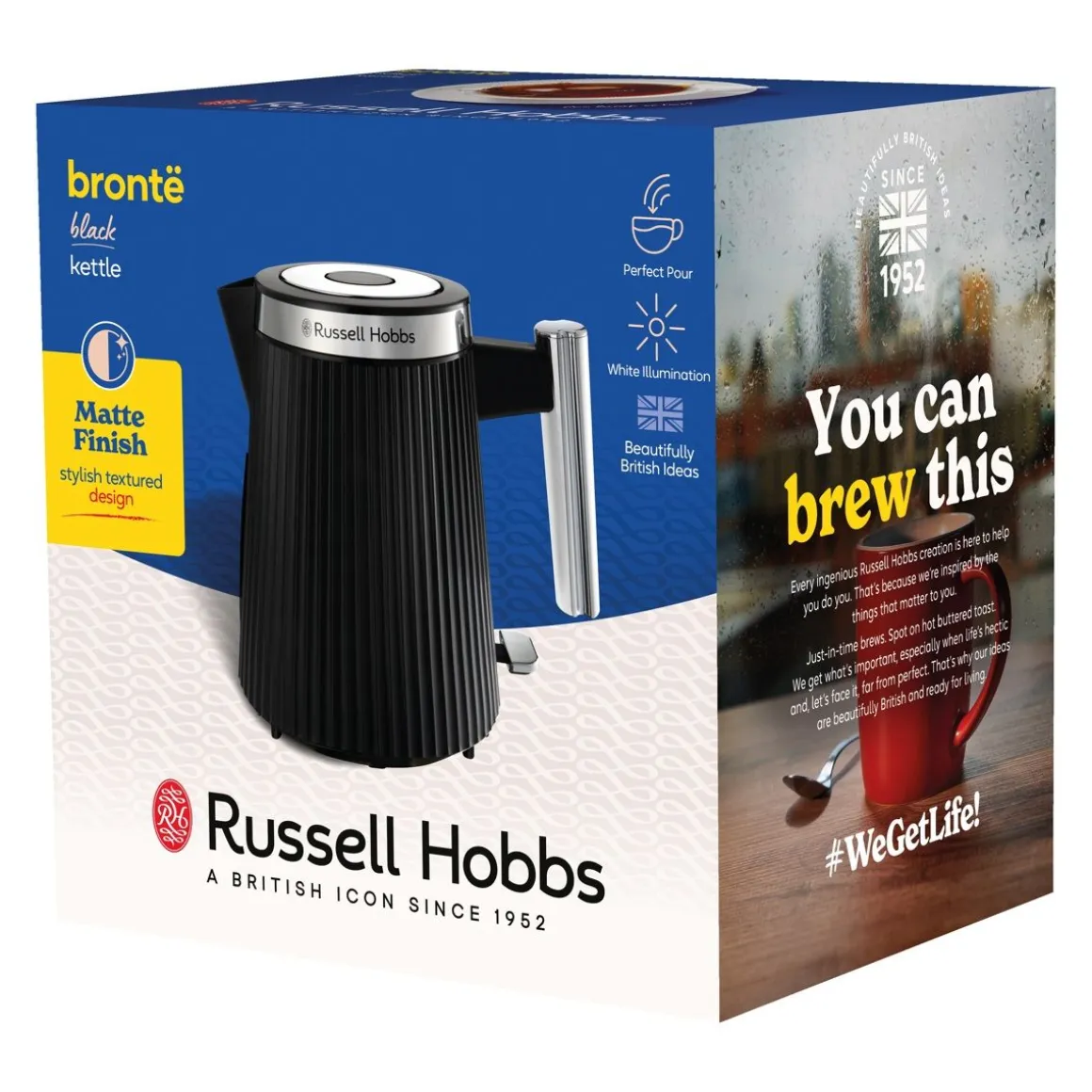 RUSSELL HOBBS BRONTË BLACK VEDENKEITIN
