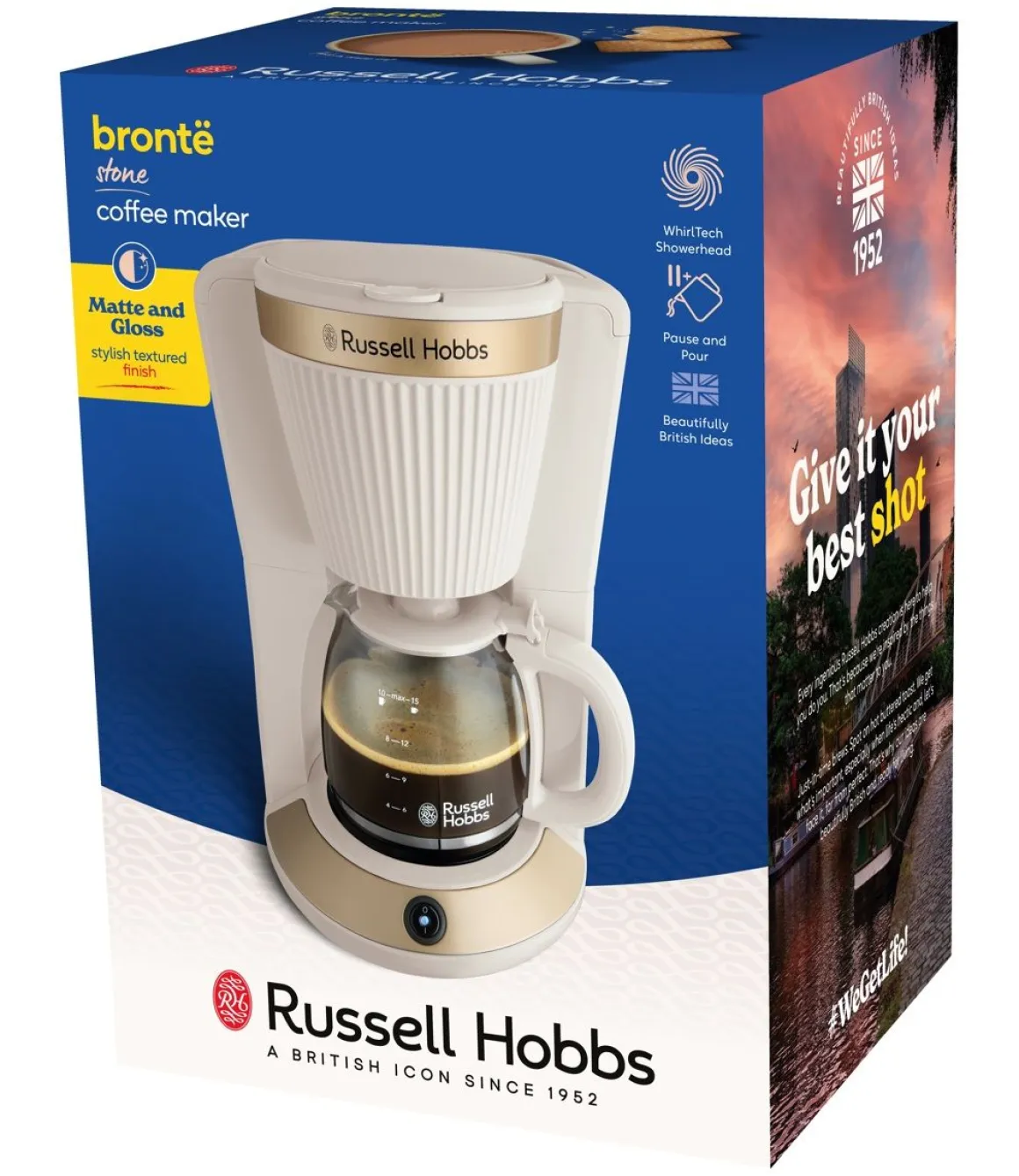 RUSSELL HOBBS BRONTË STONE KAHVINKEITIN