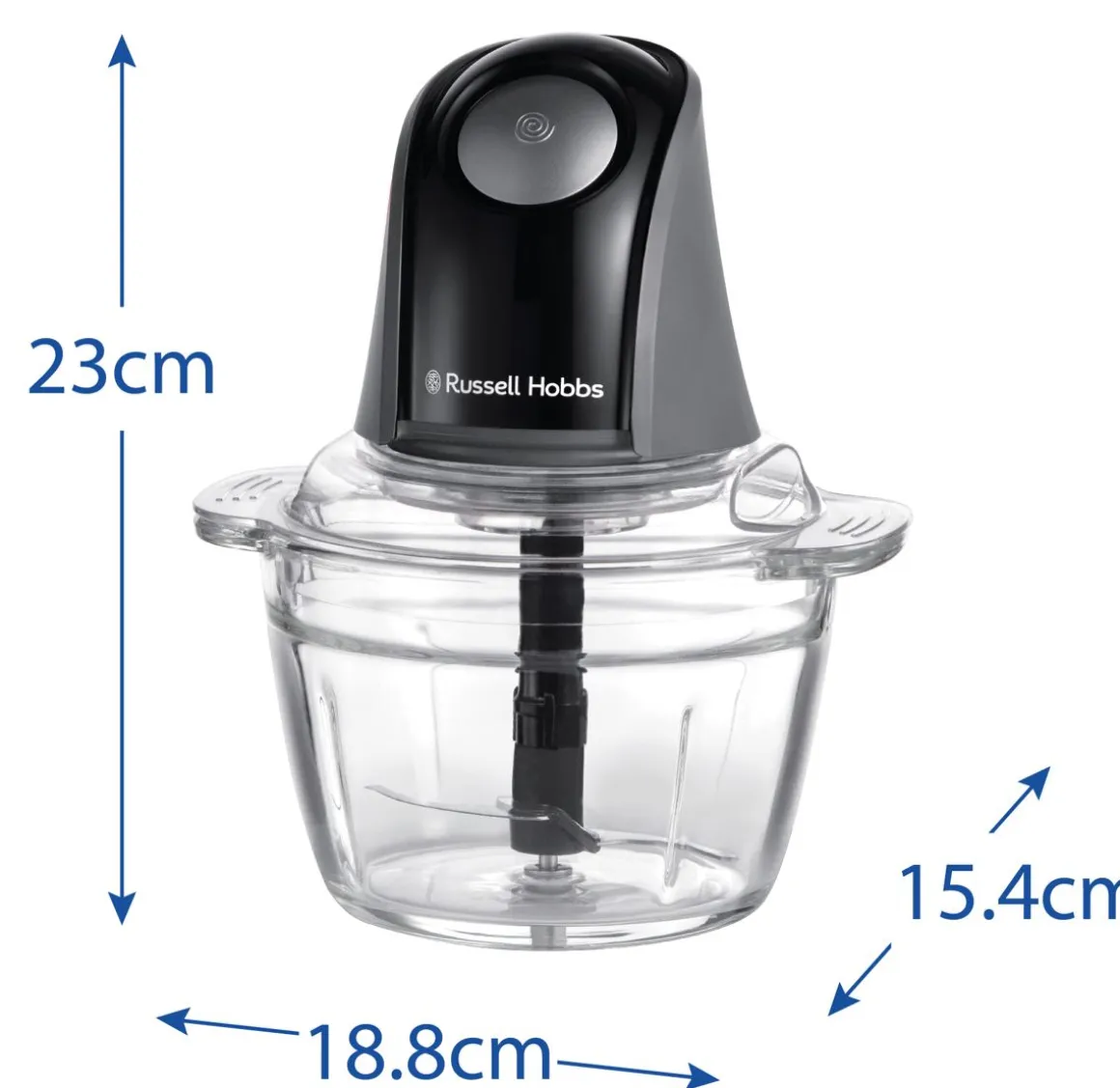 RUSSELL HOBBS DESIRE MATTE CHARCOAL MINISILPPURI