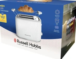 RUSSELL HOBBS EDEN LEIVÄNPAAHDIN VALKOINEN
