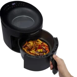 RUSSELL HOBBS SATISFRY PANORAMIC AIRFRYER MUSTA