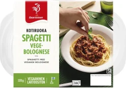SAARIOINEN KOTIRUOKA VEGEBOLOGNESE 320 G