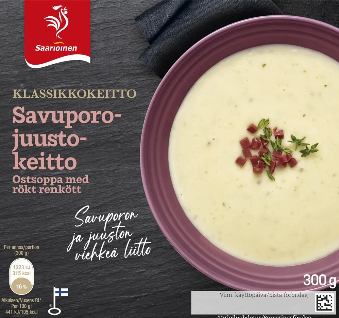 SAARIOINEN SAVUPORO-JUUSTOKEITTO 300 G