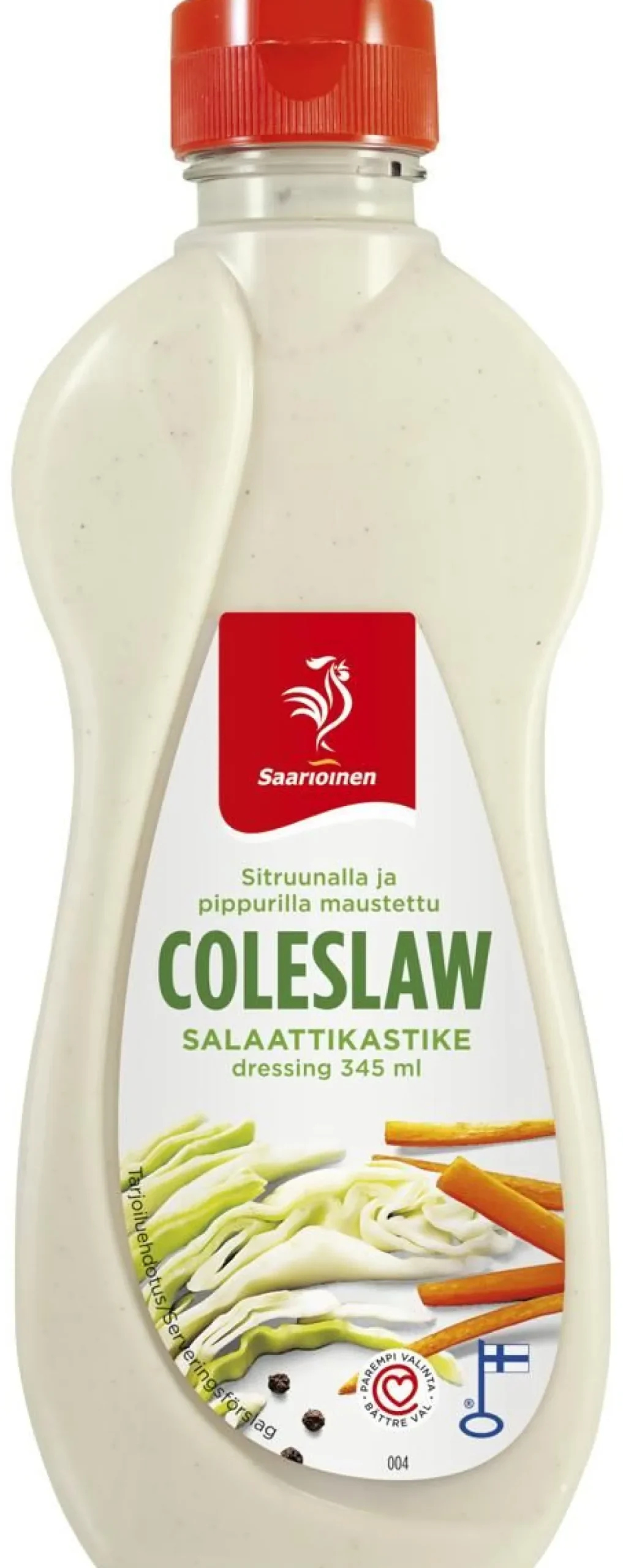 SAARIOINEN COLE SLAW SALAATTIKASTIKE 345 ML