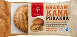 SAARIOINEN GRAHAMKANAPIIRAKKA 4KPL 280 G