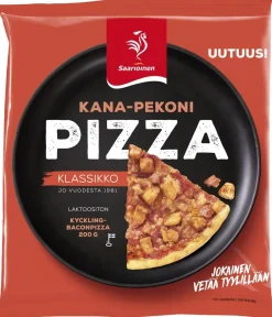 SAARIOINEN KANA-PEKONIPIZZA  200 G