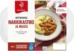 SAARIOINEN KOTIRUOKA NAKKIKASTIKE JA MUUSI 320 G