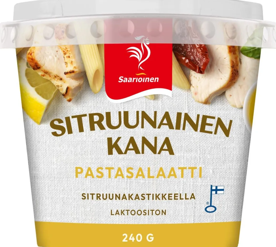 SAARIOINEN PASTASALAATTI SITRUUNAINEN KANA 240 G