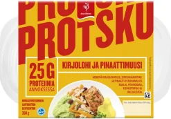 SAARIOINEN PROTSKU KIRJOLOHI & PINAATTIMUUSI 350 G