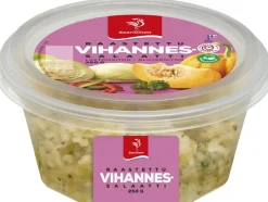 SAARIOINEN RAASTETTU VIHANNESSALAATTI 250 G