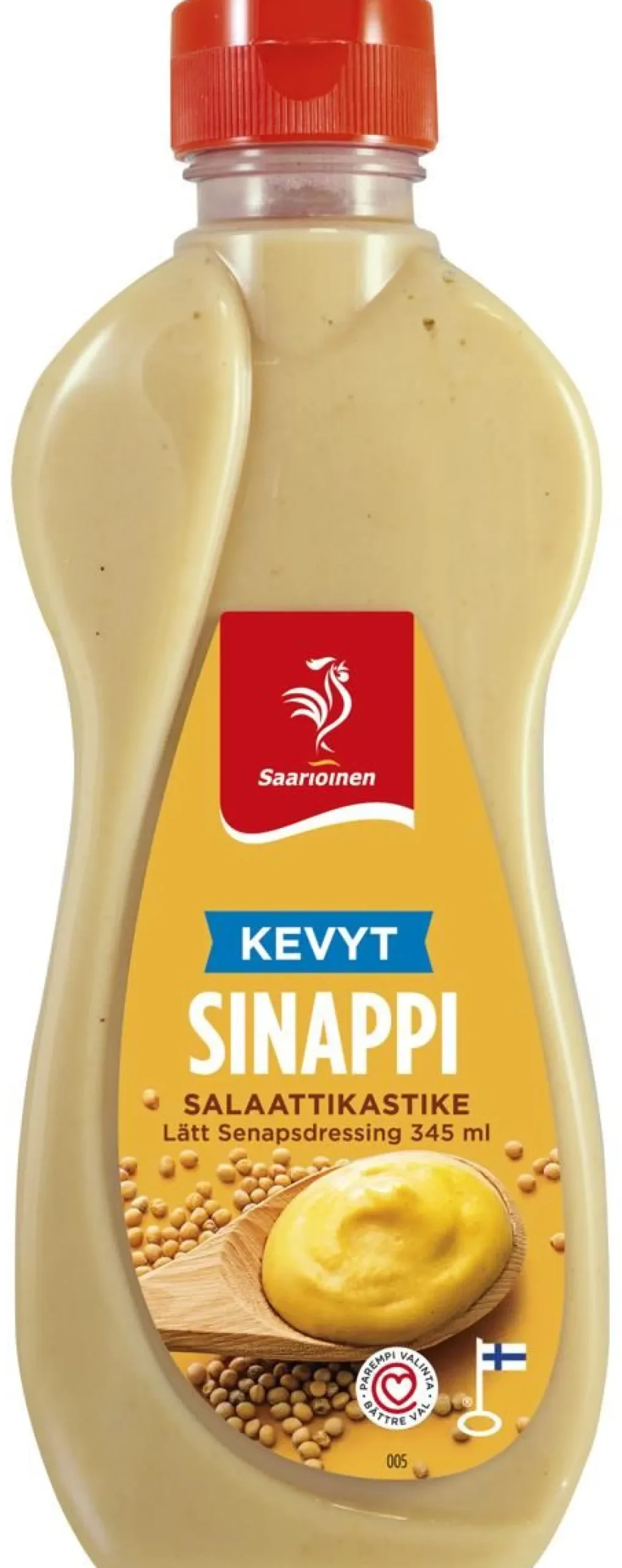 SAARIOINEN SINAPPIKASTIKE KEVYT 345 ML