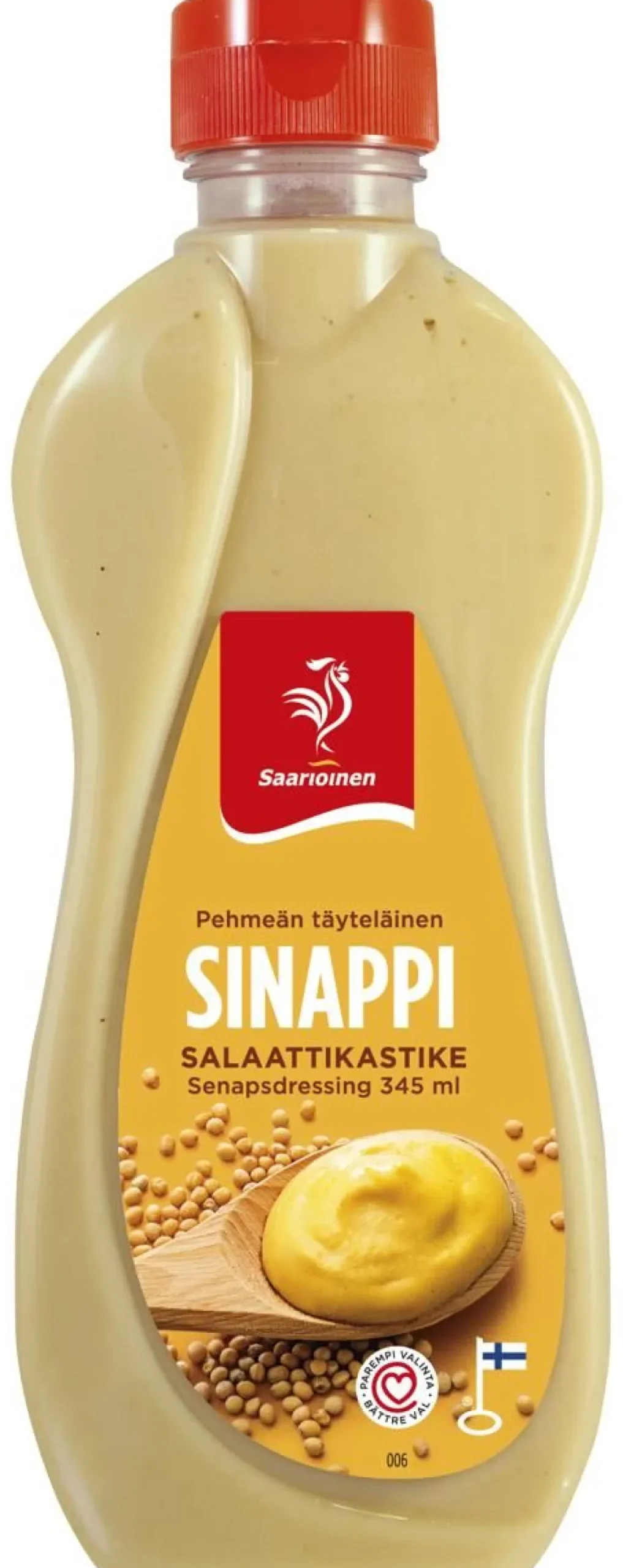 SAARIOINEN SINAPPISALAATTIKASTIKE 345 ML