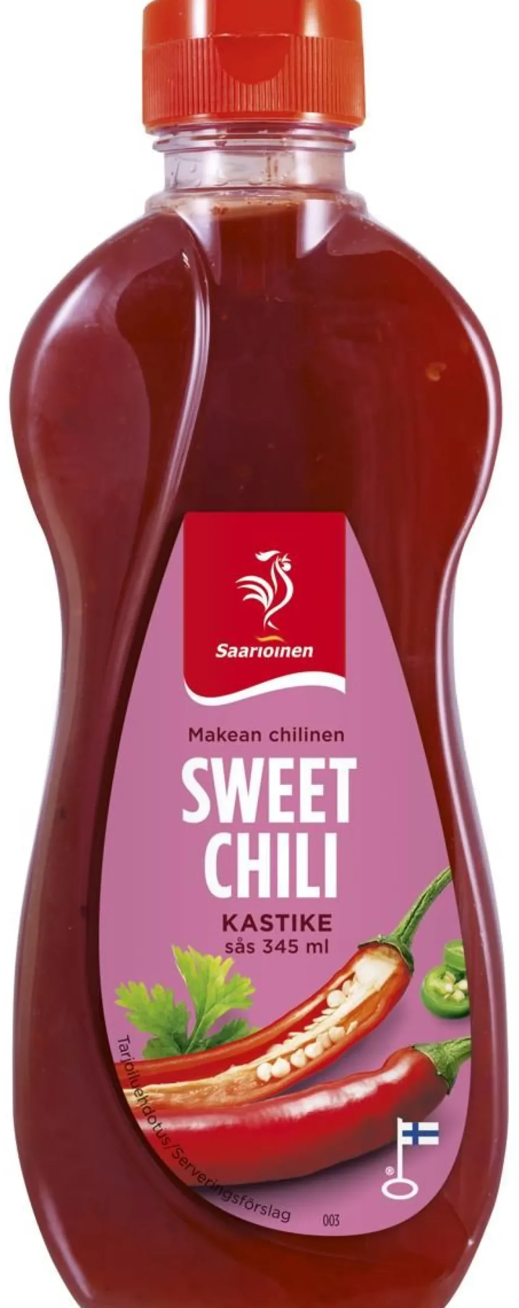 SAARIOINEN SWEET CHILI-KASTIKE 345 ML