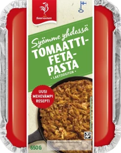 SAARIOINEN TOMAATTI-FETAPASTA  650 G