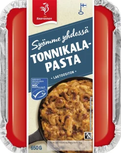 SAARIOINEN TONNIKALAPASTA MSC  650 G