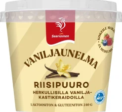 SAARIOINEN VANILJAUNELMA RIISIPUURO 240 G