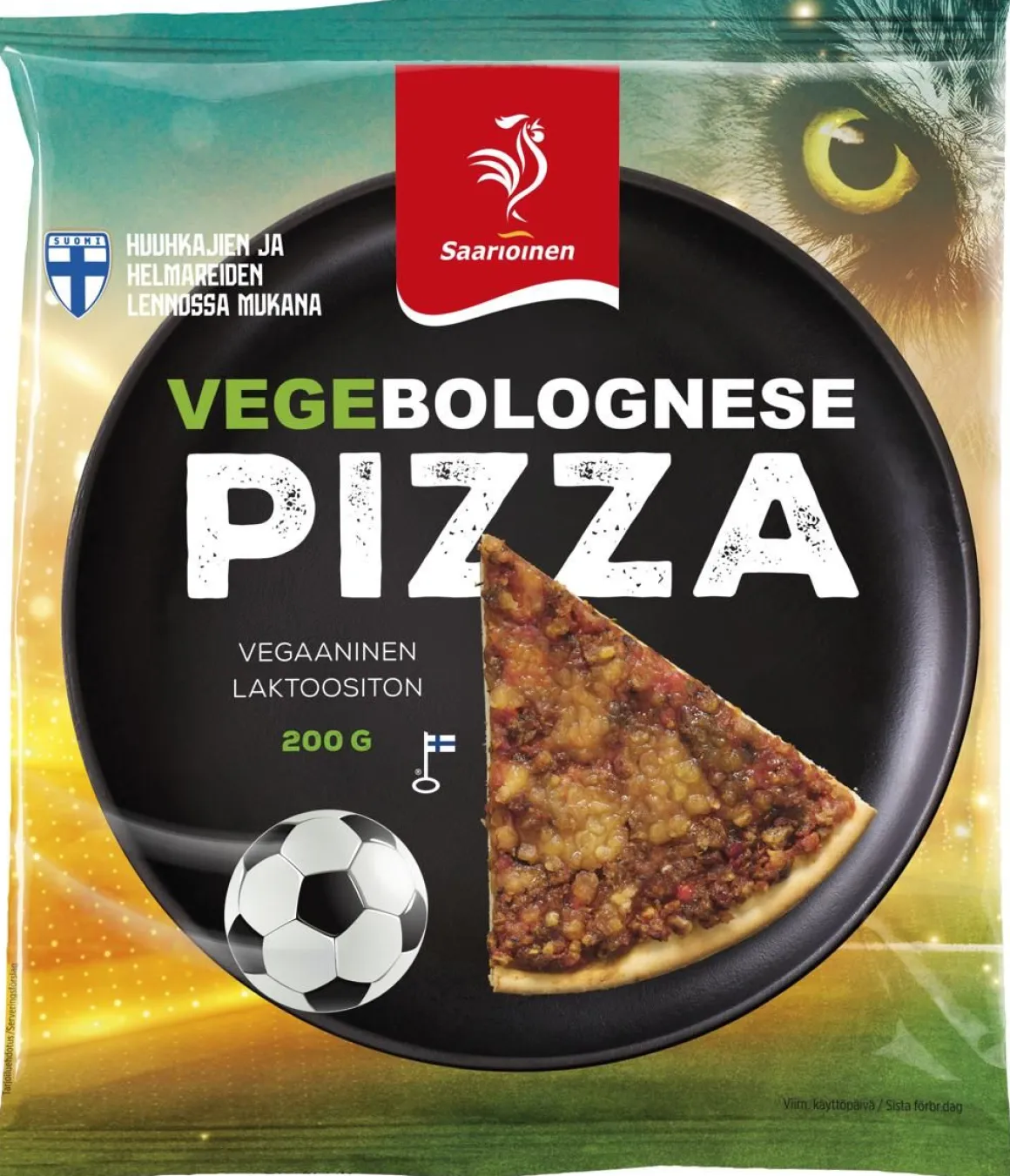 SAARIOINEN VEGEBOLOGNESEPIZZA 200 G
